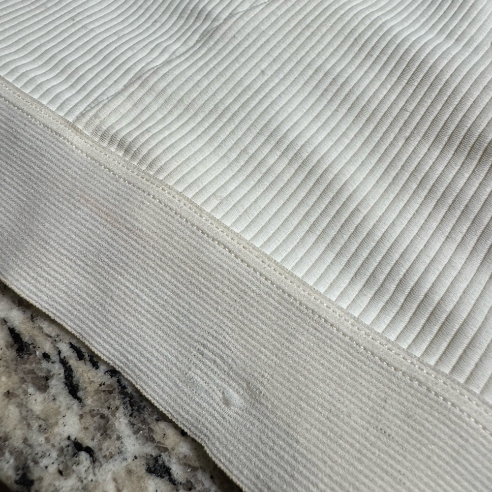 Frankie’s Bikinis Drew Top. White. Small. Ribbed - Picture 13 of 16
